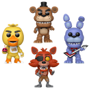 Five Nights at Freddy's 10 Years Funko Pop! Games Vinyl Figure Bundle of 4