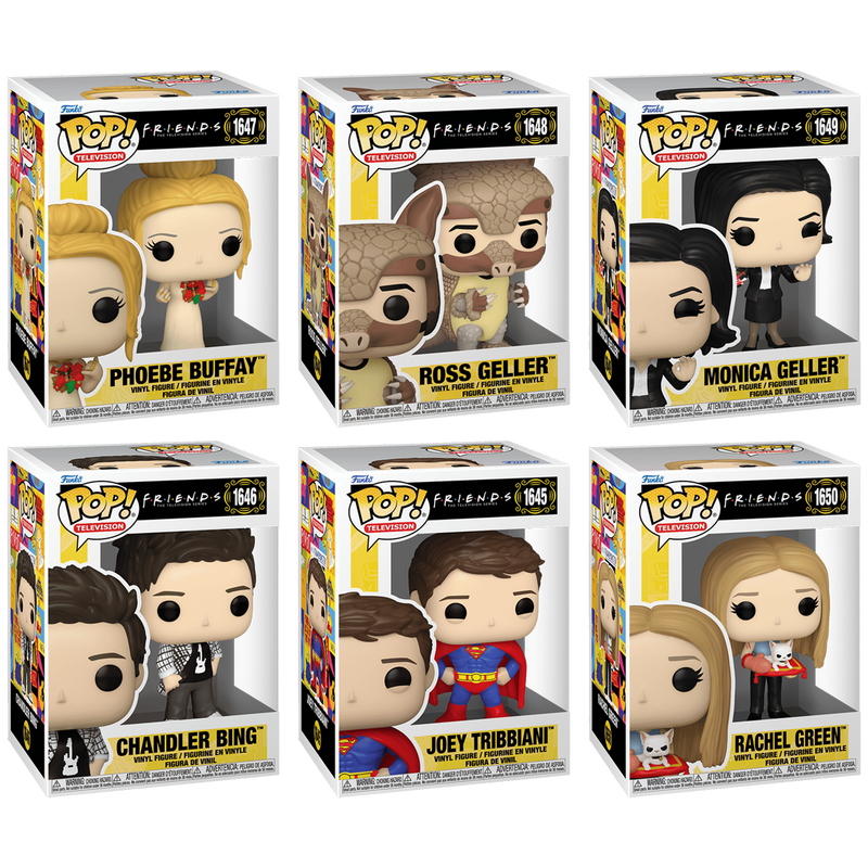 Friends Funko Pop! TV Vinyl Figure Bundle of 6