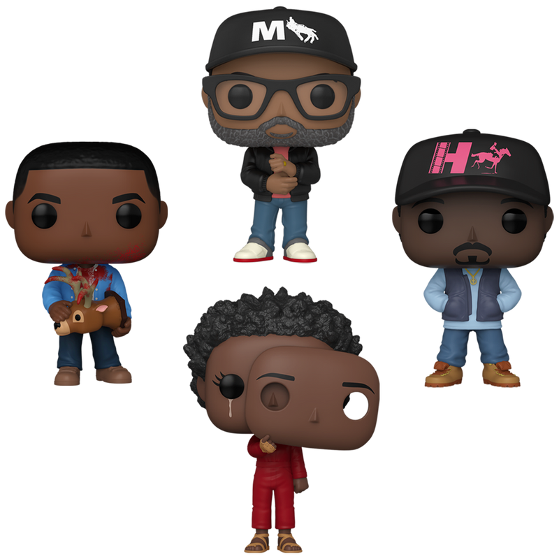 Jordan Peele Funko Pop! Movies Vinyl Figure Bundle of 4