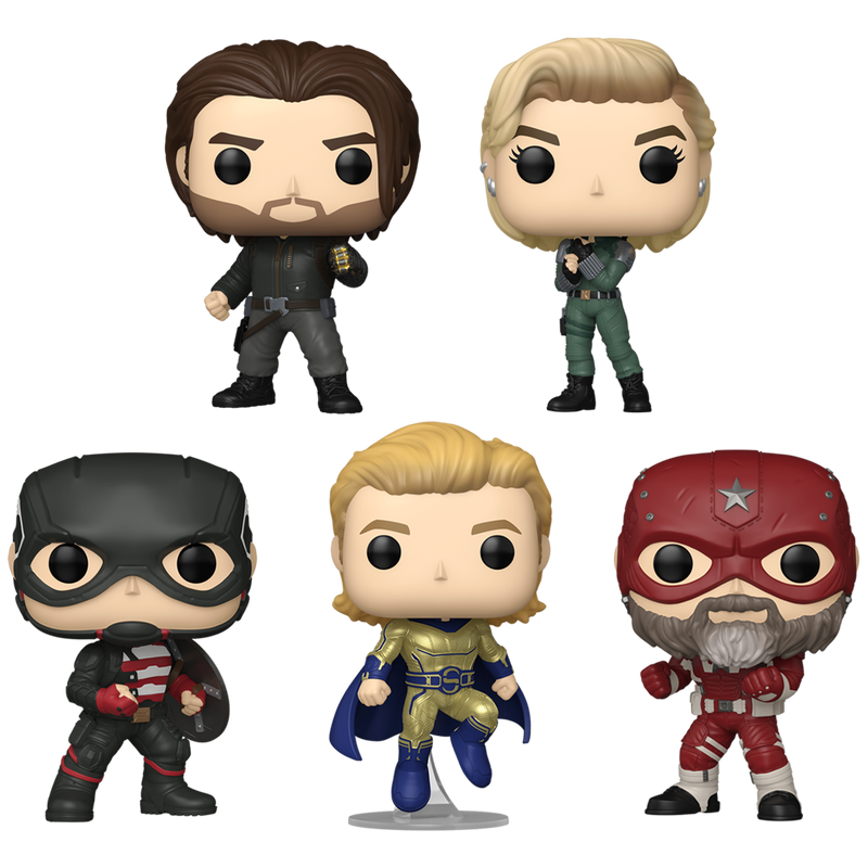 Thunderbolts Funko Pop! Marvel Vinyl Figure Bundle of 5