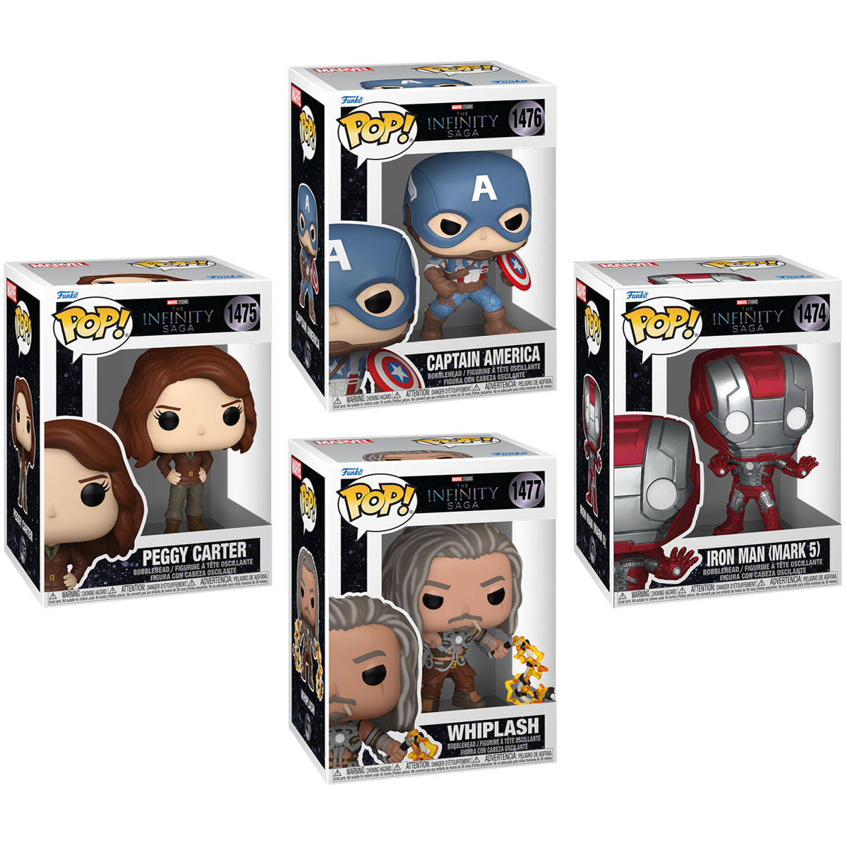 Funko Pop! Marvel Avengers Infinity War Iron Man/Captain