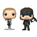 Metal Gear Solid Funko Pop! Games Vinyl Figure Bundle of 2