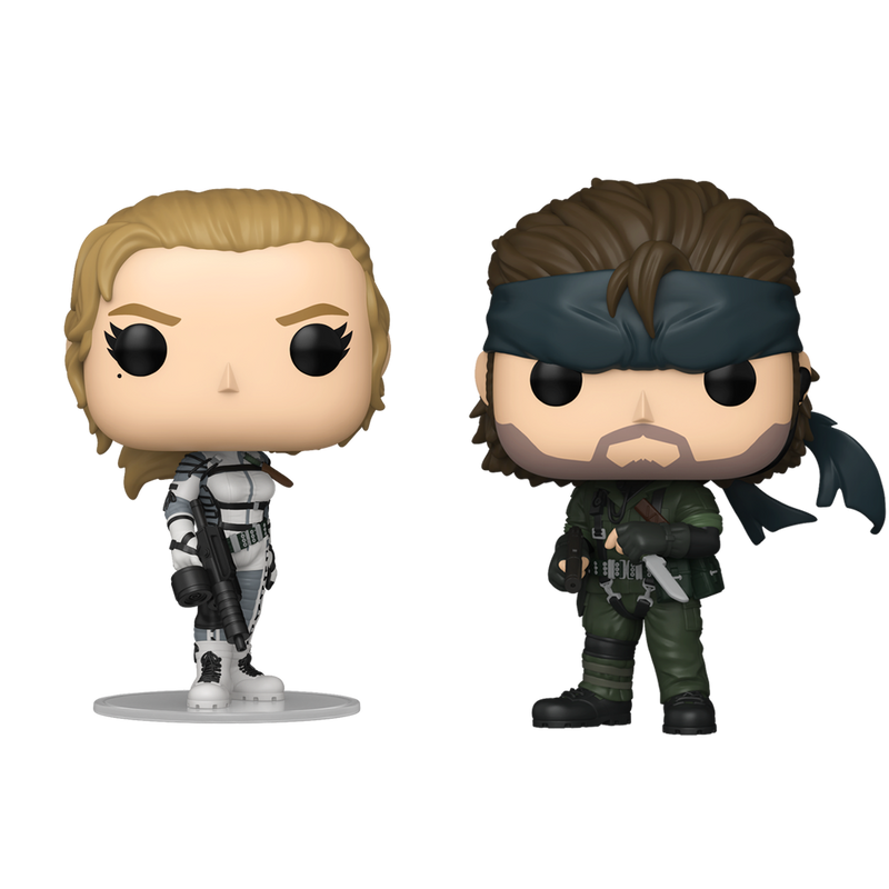 Metal Gear Solid Funko Pop! Games Vinyl Figure Bundle of 2