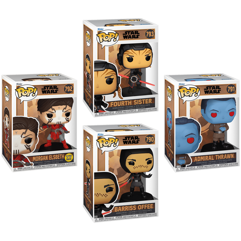 Star Wars Tales of the Empire Funko Pop! Vinyl Figure Bundle of 4