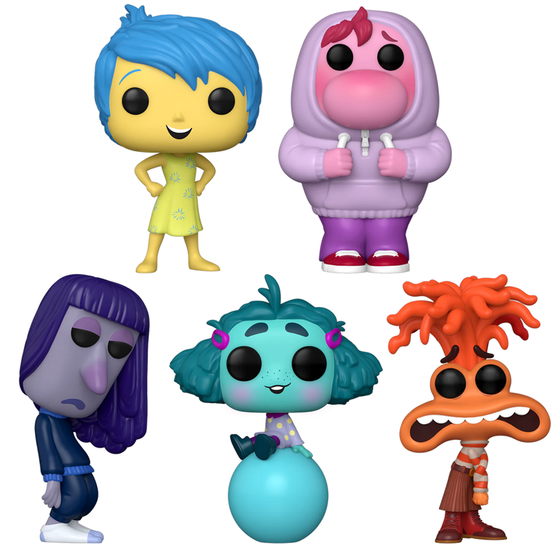 Inside Out 2 Funko Pop! Disney Vinyl Figure Bundle of 5