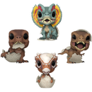 Jurassic Park (Hatchlings) Funko Pop! Movies Vinyl Figure Bundle of 4