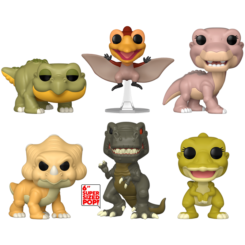 The Land Before Time Funko Pop! Movies Vinyl Figure Bundle of 6