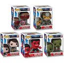 Captain America Brave New World Funko Pop! Marvel Vinyl Figure Bundle of 5