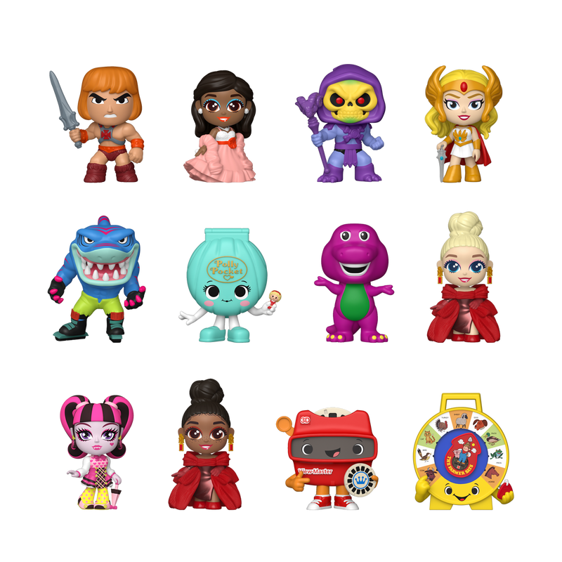 Mattel 80th Anniversary Retro Toys Funko Mystery Minis Vinyl Figure