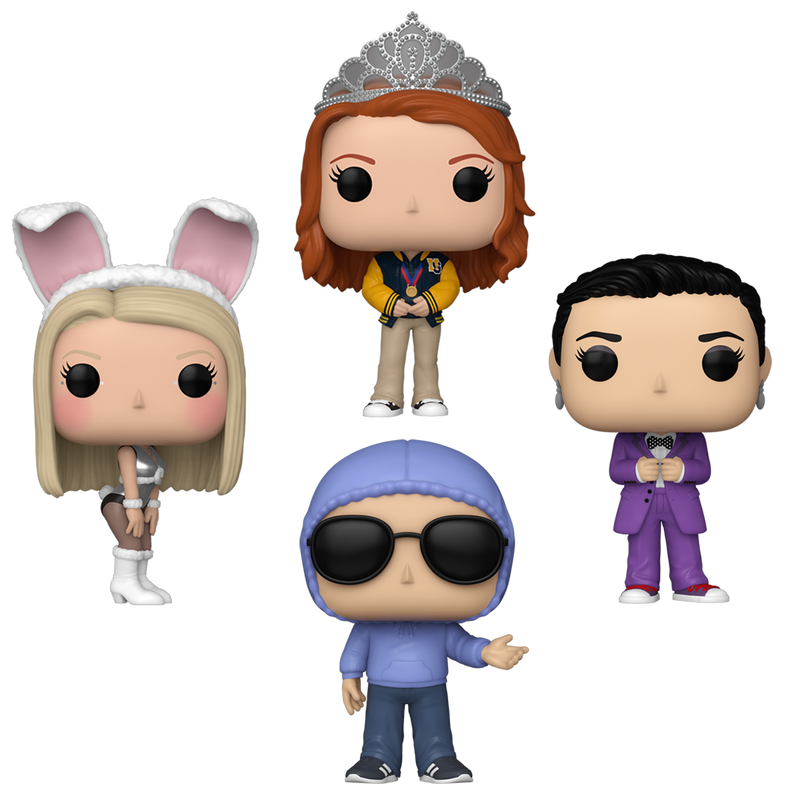 Mean Girls Funko Pop! Movies Vinyl Figure Bundle of 4