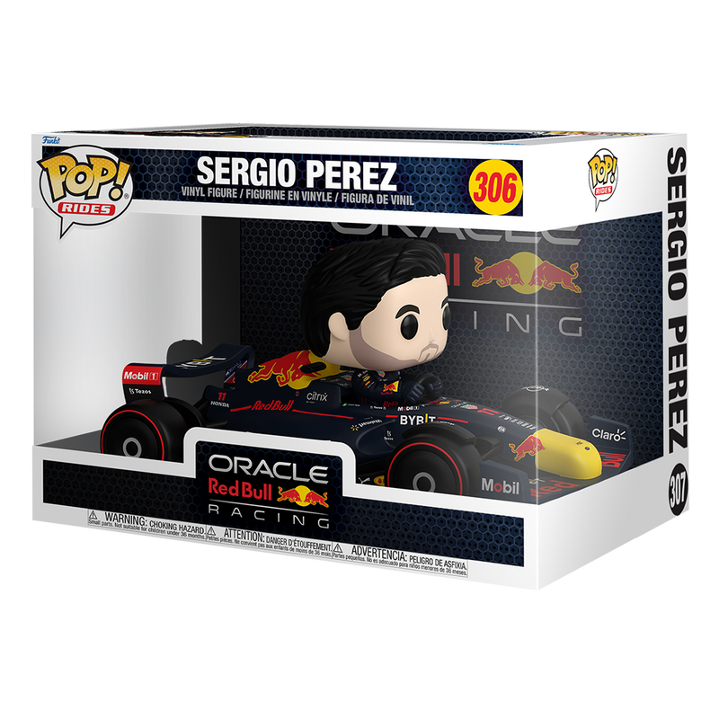 Sergio Perez Red Bull Formula 1 Funko Pop! Ride Vinyl Figure