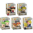 One Piece Funko Pop! Anime Vinyl Figure Bundle of 5