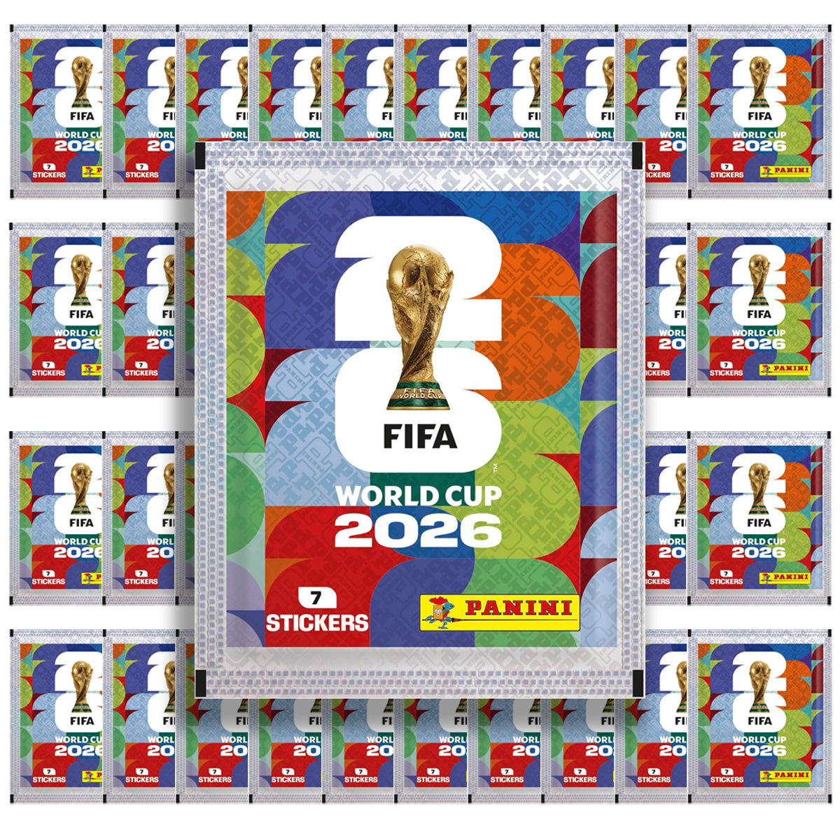 FIFA WORLD CUP 2026™ Official Sticker Collection 50 Packets