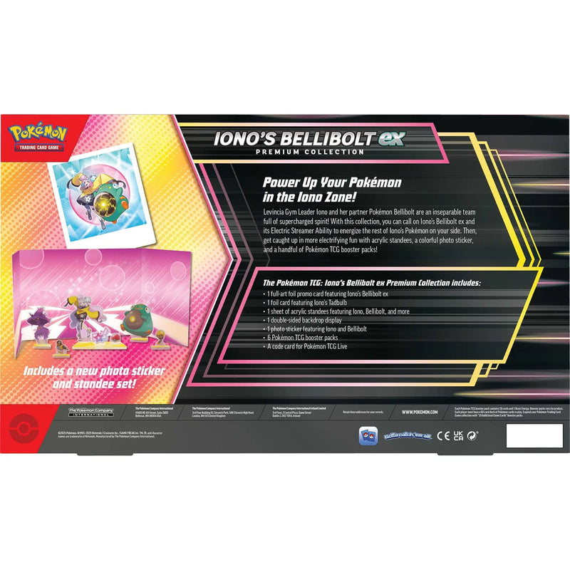 Pokémon TCG: Iono's Bellibolt ex Premium Collection Box