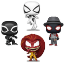 Spider-Man 2 (Wave 2) Funko Pop! Games Vinyl Figure Bundle of 4