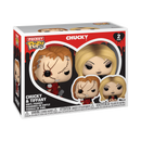 Chucky & Tiffany (Valentine) 2-Pack Chucky Funko Pocket Pop! Vinyl Figures