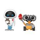 Eve & WALL-E (Valentine) 2-Pack Disney Funko Pocket Pop! Vinyl Figures