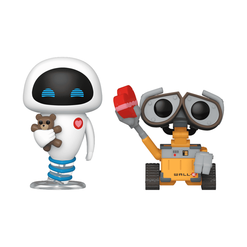 Eve & WALL-E (Valentine) 2pk Disney Funko Pocket Pop! Vinyl Figures