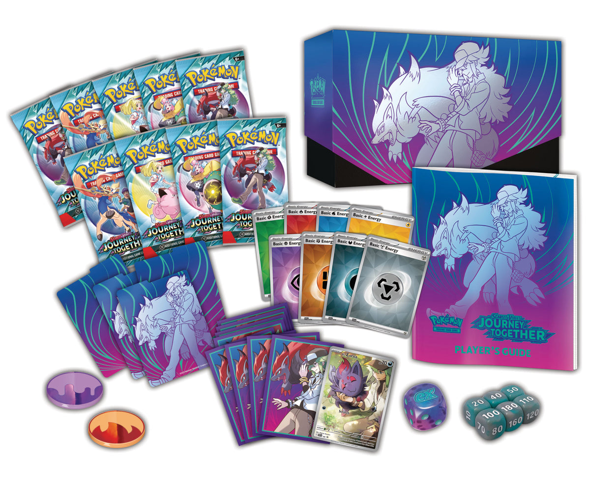 pokemon journey together promo card Pokémon TCG: Journey Together Elite Trainer Box