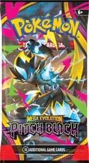 Pokémon TCG: Mega Evolution Pitch Black Booster Pack Bundle of 4