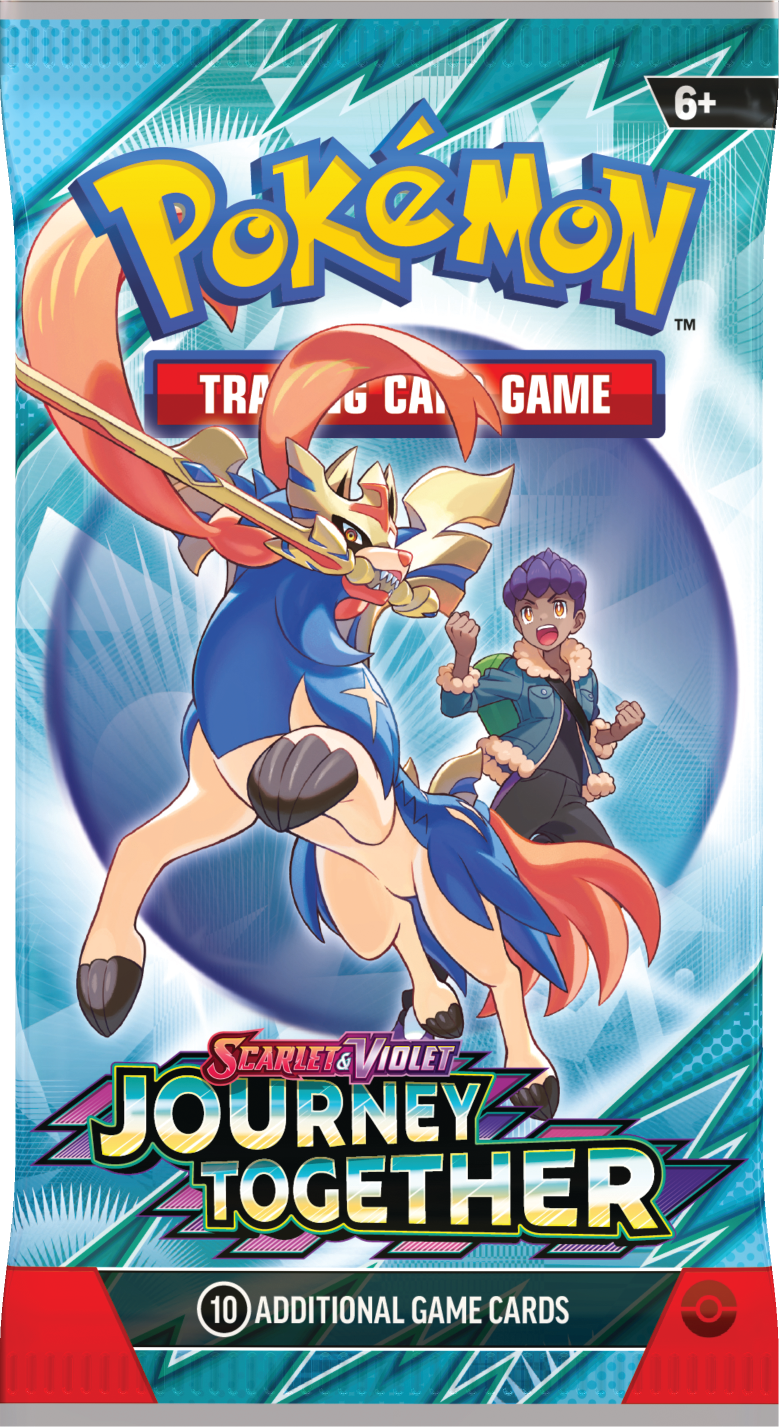 Pokémon TCG: Journey Together Booster Pack Bundle of 4