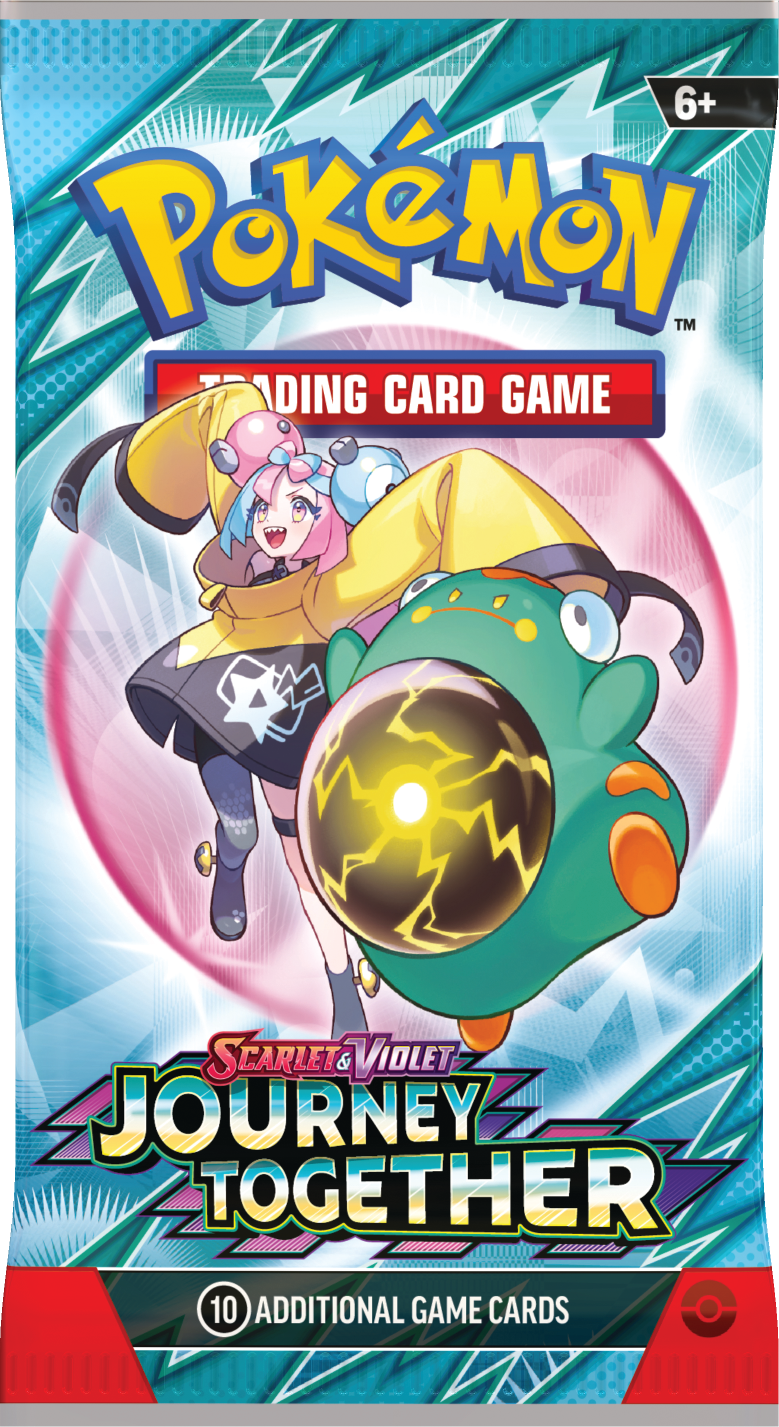 Pokémon TCG: Journey Together Booster Pack Bundle of 4