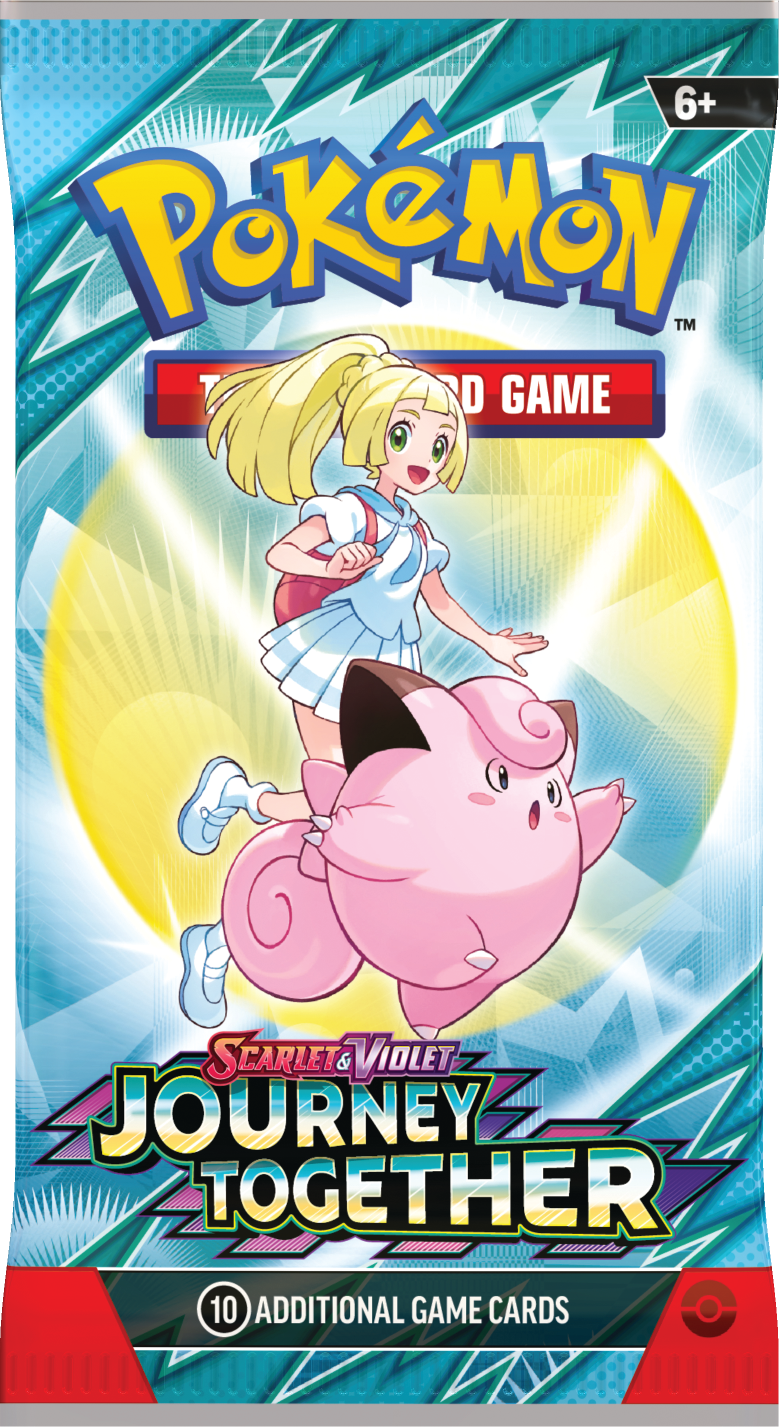 Pokémon TCG: Journey Together Booster Pack Bundle of 4