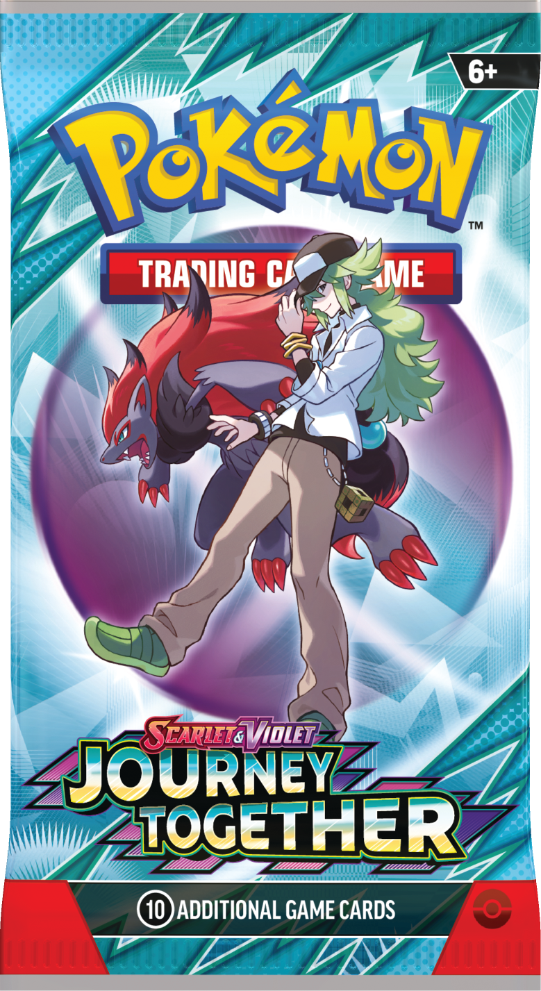 Pokémon TCG: Journey Together Booster Pack Bundle of 4