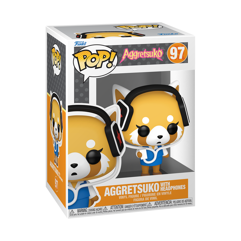 Aggretsuko (with Headphones) Funko Pop! Sanrio Vinyl Figure