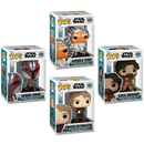 Ahsoka Funko Pop! Star Wars Vinyl Figure Bundle of 4