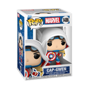 Cap-Gwen Spider-Gwen: Gwenverse Funko Pop! Marvel Vinyl Figure