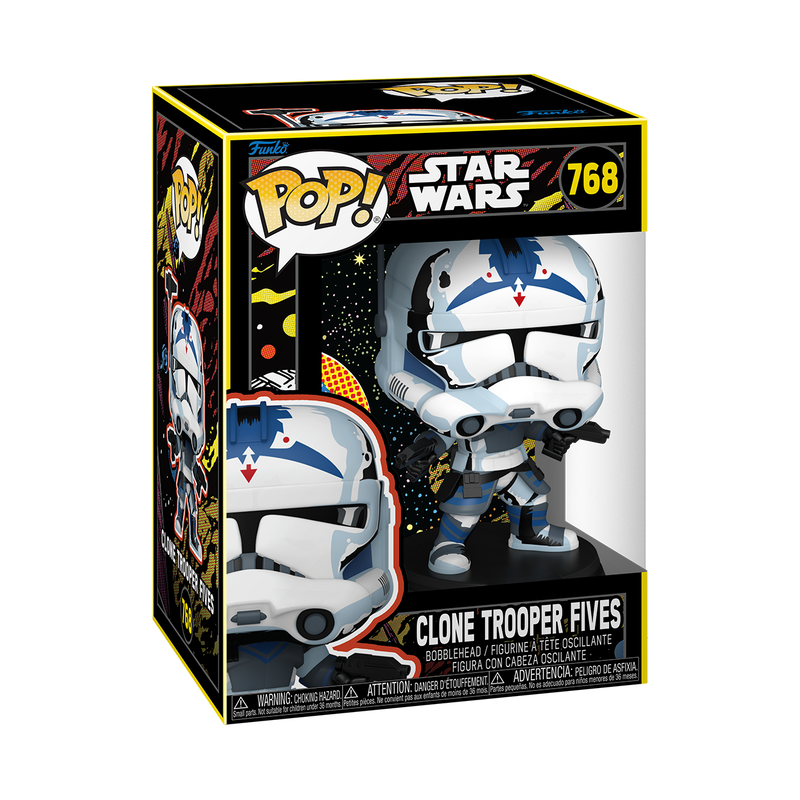 Clone Trooper Fives (Retro) Funko Pop! Star Wars Vinyl Figure