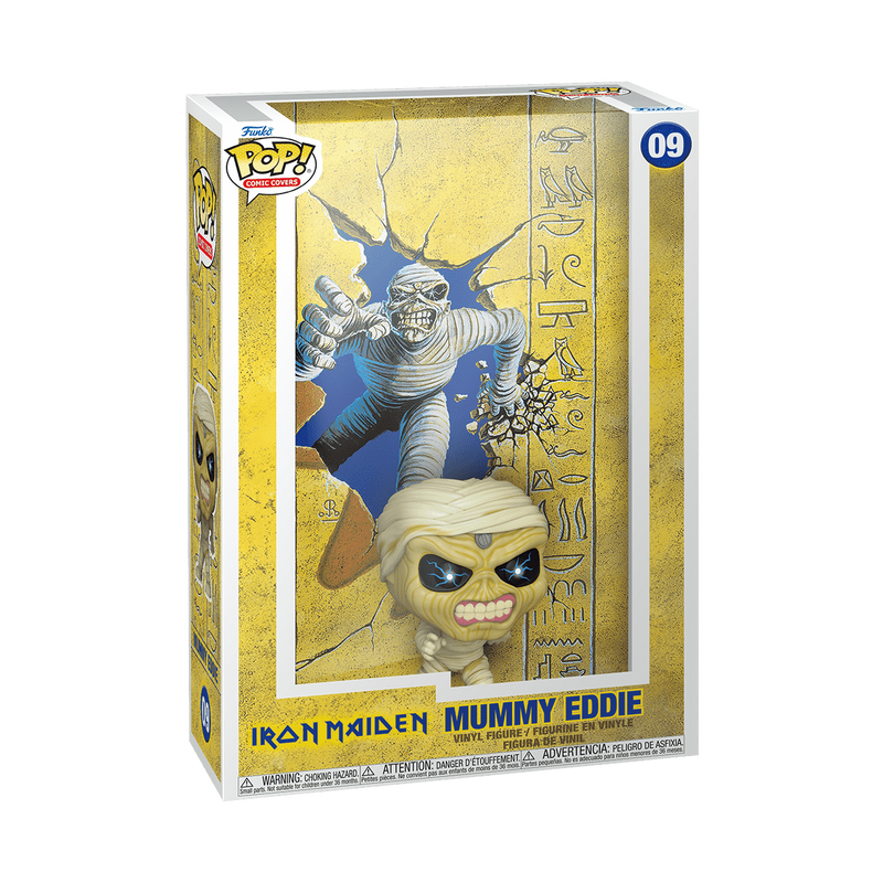 Mummy Eddie Iron Maiden Funko Pop! Comic Cover Vinyl Figure