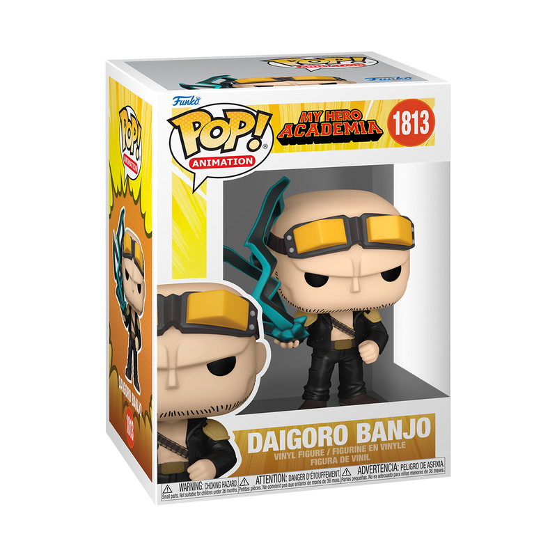 Daigoro Banjo (with Blackwhip) My Hero Academia Funko Pop! Anime Vinyl Figure