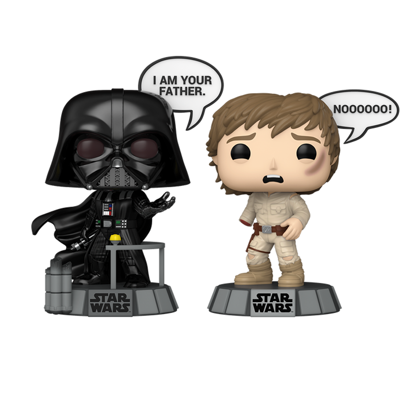 Darth Vader & Luke Skyalker 2-Pack Funko Pop! Star Wars Vinyl Figure
