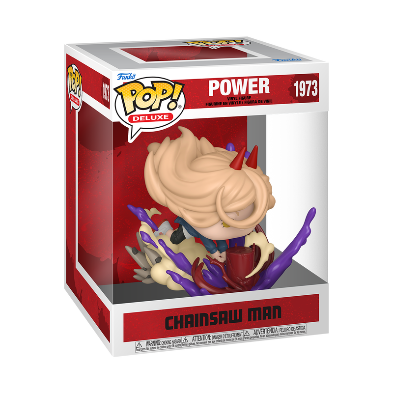 Power (Blood Mallet) Chainsaw Man Funko Pop! Deluxe Vinyl Figure
