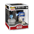 R2-D2 and Princess Leia Hologram Star Wars: A New Hope Funko Pop! Deluxe Vinyl Figure