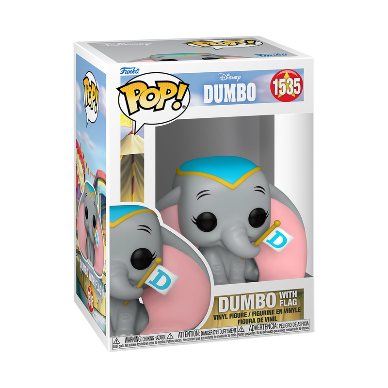 Dumbo (with Flag) Funko Pop! Disney Vinyl Figure