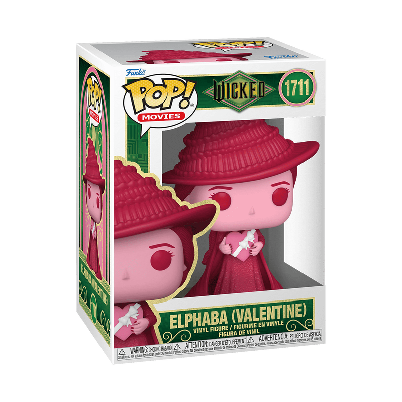 Elphaba (Valentine) Wicked Funko Pop! Movies Vinyl Figure