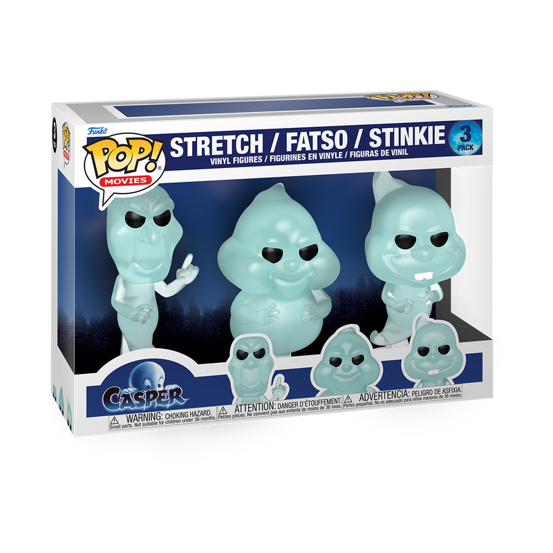 Ghostly Trio 3-Pack Casper (30th Anniversary) Funko Pop! Movies Vinyl Figure