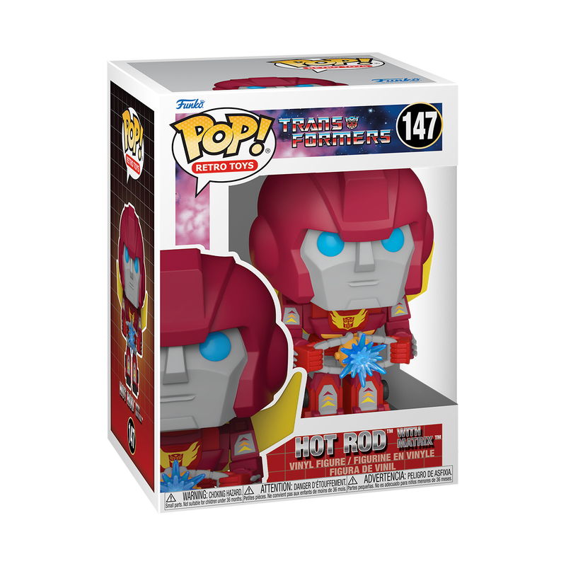 Hot Rod with Matrix Transformers Funko Pop! Retro Toys Vinyl Figure