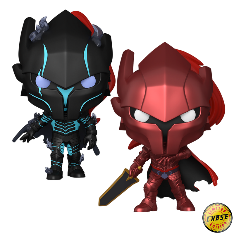 Igris Solo Leveling Funko Pop! Anime Vinyl Figure Common + Chase Bundle