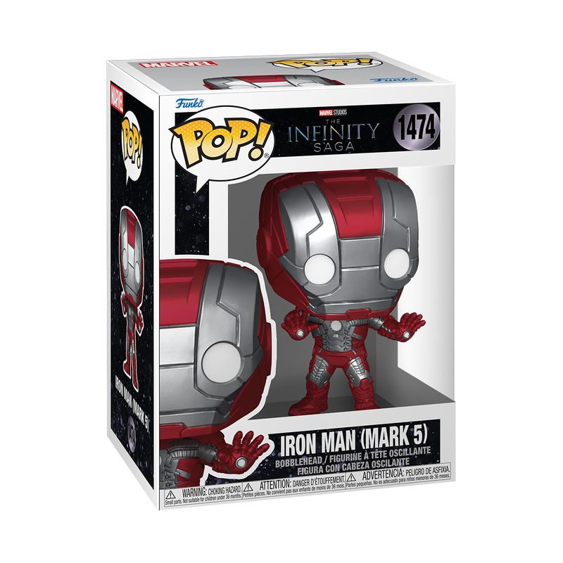 Iron Man (Mark 5) Infinity Saga Funko Pop! Marvel Vinyl Figure