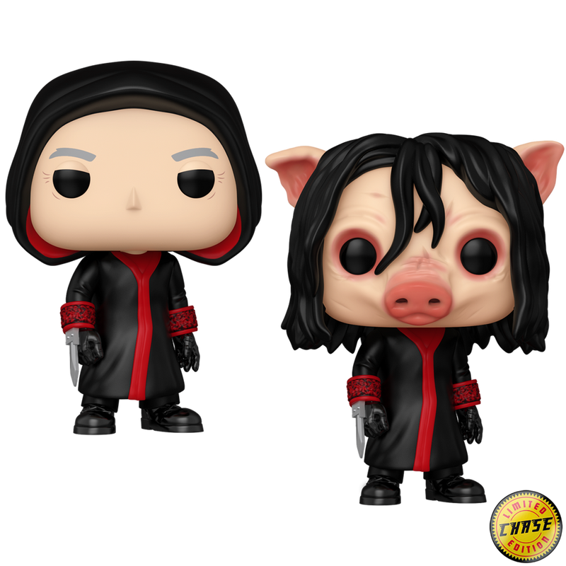 Jigsaw Saw Funko Pop! Movies Vinyl Figure Common + Chase Bundle