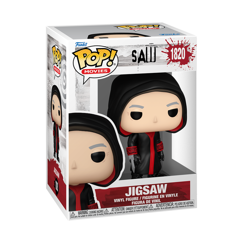 Jigsaw Saw Funko Pop! Movies Vinyl Figure Common + Chase Bundle