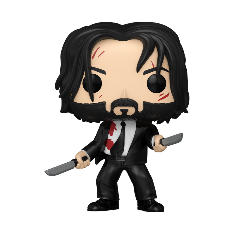 John Wick (with Dual Knives) Funko Pop! Movies Vinyl Figure