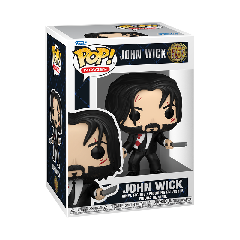 John Wick (with Dual Knives) Funko Pop! Movies Vinyl Figure