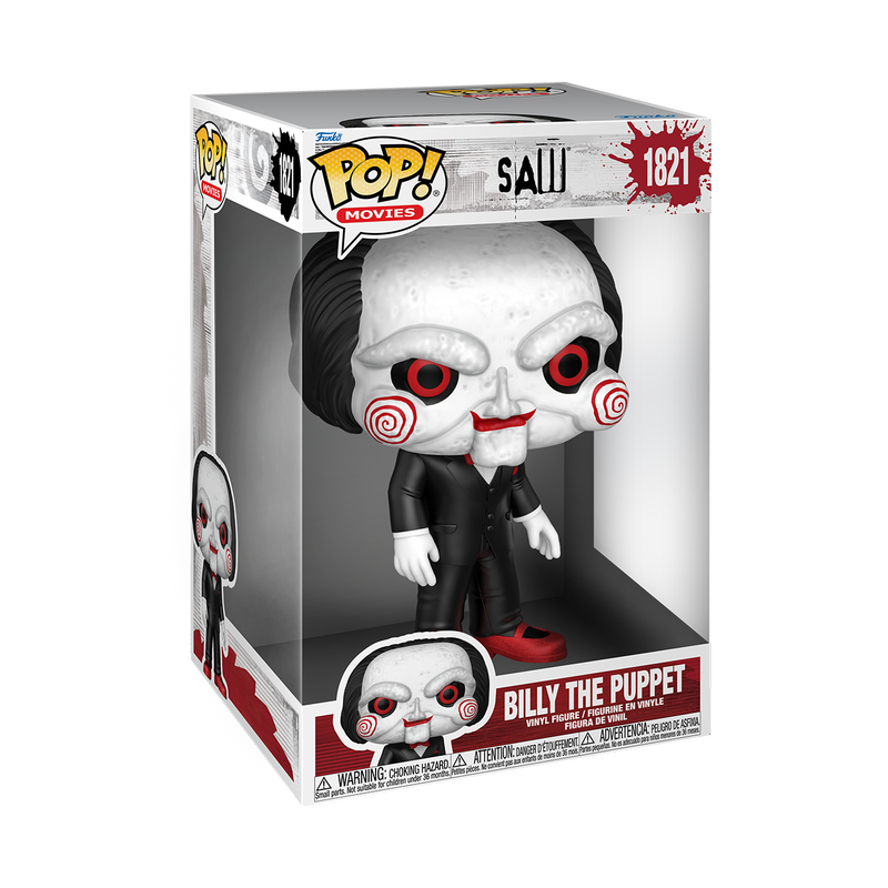 Billy the Puppet Saw Funko Pop! Jumbo Vinyl Figure