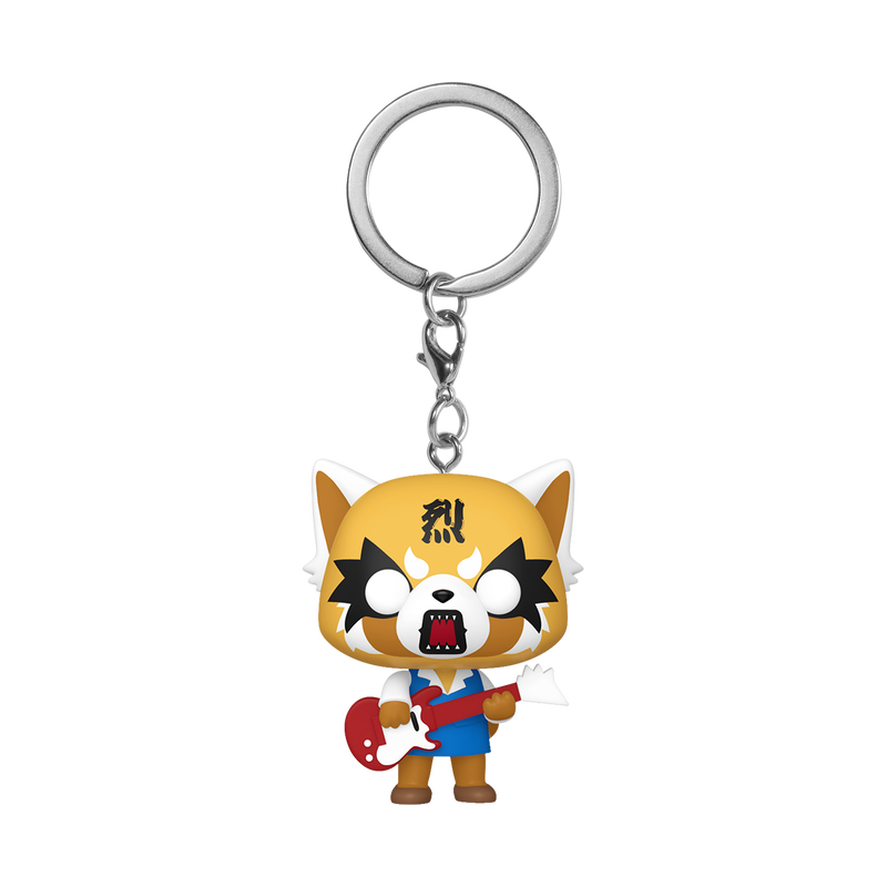 Aggretsuko (with Guitar) Funko Pocket Pop! Sanrio Keychain