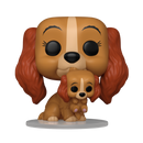 Lady with Puppy Lady and the Tramp Funko Pop! Disney Vinyl Figure